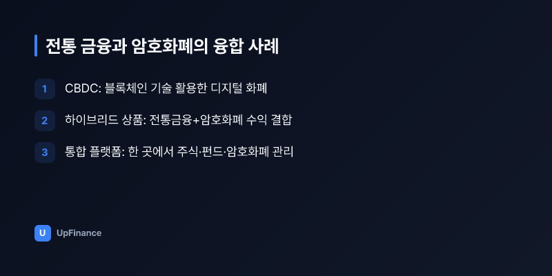 전통 금융과 암호화폐를 통합하는 핀테크 플랫폼